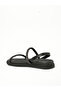Ladies Sandals With Back Strap Black | Made In Brazil - 3