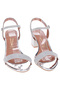 Vizzano Ladies Low Heel Sandals Silver | Made In Brazil - 3