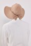 3-Piece Set of Hijab, Visor, and Hat, Hijab, St-1P, Milk Coffee - 3