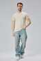 Flex 1St Quality T-Shirt Bamboo Combed Cotton Lycra Men's Short Sleeve Slim Fit O Neck T-Shirt