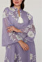 Petal Grace Embroidered Jalabiya - 3