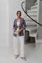 Women's Atlas Fabric Unlined Blazer Jacket, Premium Quality - 2