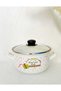 Home Sweet Home Enamel Pot 4 Liter 22 cm Milk Yogurt Soup Stove Pot