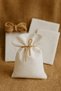 10 Pieces of 10X15 White Raw Cloth Pouches - Lavender Pouch - Soap Pouch - Henna Pouch (String Included) - 3