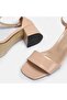 Large Size Women's Heel Sandals 41-42-43-44-Ten Patent Leather - 4