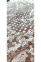 Kraşlı Burnt Organza White