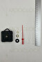 Clock Mechanism, Flowing Silent Wall Clock Mechanism, 14 mm Shaft, Scorpion-Hour-Hand-Second-(with Hanger) - 3