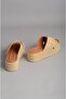 Seç 1748 Women's Slippers with Wedge Heels (Heel Height: 5 cm) Linen - 6