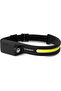 WF218 Rechargeable Head Light, Super Bright COB + LED, Wave Sensor, Type-C USB, Adjusta - 8