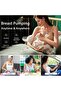 Pack 2 Wearable Breast Pump Hands Free, Wireless Electric Breast Pump with 4 Modes, 210 ml Capacity, - 6