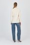 Natural Linen Look 100% Cotton Lined Blazer Jacket 6023-3 - 5