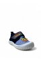 3451 Orthopedic Lightweight Flexible Baby Boy Navy Blue/Blue Slippers - 2