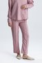 Women's Flam Linen Trousers – Elastic High Waist Relaxed Cut Summer Oversize - 5