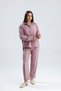 Women's Flam Linen Trousers – Elastic High Waist Relaxed Cut Summer Oversize - 8