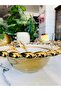 Valonia Gold Large Round Deep Bowl 29cm - 3