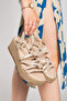Genuine Leather Soft Sole Jute Wrapped Wedge Heel Sandals