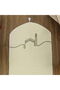 El Kuba Luxury Lined Piping Prayer Rug Cream (66X125Cm) 565 Gr - 5
