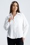 Women's Flam Linen Shirt – Flowy Comfortable Fit Summer Shirt - 3