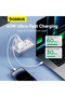 GaN5 Pro PD 40W Dual Type C Fast Charger Adapter for MacBook Pro, iPhone, Samsung - White - 3