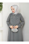 Mother's Plus Size Embroidered Evening Dress - 4