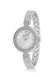Retro Luxury Stone Women's Wristwatch Silver Color Pl-1536B2X - 2