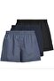 Pack of 3 - Solid Cotton Boxers