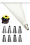 14 Piece Cake and Cookie Set – Cream Bag + Spatula + Ice Cream Spoon + Silicone Oven Mat - 2