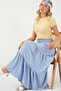 Women's Ayrobin Long Skirt 8048 - Blue - 3