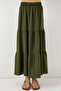 Women's Ayrobin Long Skirt 8048 - Khaki - 4