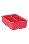 6-Ice Cube Tray Red Large - 2