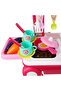 Little Chef 2 in 1 Kitchen Play Set With Suitcase Trolley, Lights & Sound - Multicolour - 3