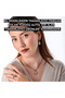 Classic Water Drop Women's 2-Piece Jewelry Set Earrings Necklace Set Copper Handmade Crystal Stone No Tarnishing - 4
