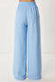 Oversize Muslin Shirt Trousers Set Sky Blue Lsa0014 - 6