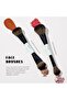 Makeup Brush Set 6pcs Double Sided Makeup Brushes Foundation Contour Blush Highlight Blending T501 - 9