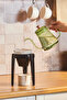 Martina Borosilicate Glass Coffe Kettle/Coffee Pot Green 600 ml