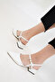 White Women's Classic Heeled Shoes 20655 - 4