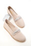 Beige Women's Loafer Shoes 20474 - 3