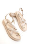 Beige Women's Sandals 20667 - 2