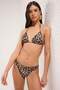 Leopar Ve Siyah 2'li Regular Normal Bel Bikini Altı TBESS25BA00054 - 4