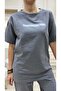 Thatssofetch Smoked T-shirt Sweatpants Jogger - طقم بدلة رياضية مطبوعة باللون الأبيض مقاس كبير