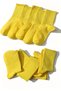 5 Pairs Men's Women's Socks Plain Yellow Socket Socks Unisex Tennis Sports Socks - 7