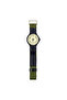 CASIO Men's Analog Yellow Dial Watch - MW-240B-3BVDF - 2