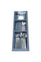 Anthracite Gray Spoon Holder 16X48 cm - Kitchen and Drawer Interior - 5