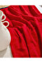 Tortuet 100% Cotton Beach Towel - Red - 70X150 cm - 4