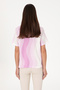 Women's Fuchsia Short Sleeve Shirt 50305878-Vr023 - 5