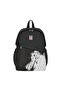 Me School Backpack Beşiktaş Silver Logo Detailed 25336