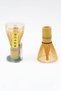 Shiratake White Bamboo Matcha Tea Mixer Brush Bamboo Whisk Frother Mt205 - 3