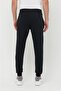 Men's Black Slim Fit Slim Fit Jogger Skeleton Printed Sweatpants - 2