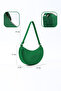 حقيبة يد وكتف من الجلد الصناعي ذات مقصورة واحدة من Grass Green Shk26 - 4