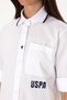 Women's White Long Sleeve Shirt 50299668-Vr013 - 7